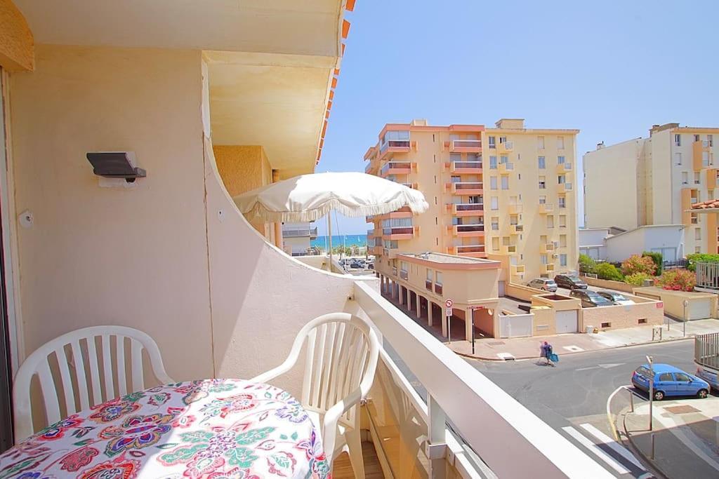 Appartement Calme Et Moderne Avec Vue Mer 74 Canet-en-Roussillon Esterno foto